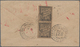 Französisch-Indochina - Portomarken: 1899-1900 Two Insuff. Franked Indian Postal Stationery Envelope - Portomarken