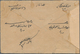 Holyland: 1897, Stampless Envelope Tied On Front By Clear Blue "AGENZIA CONSOLARE D'ITALIA IN GIAFFA - Palestine