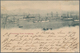 Hongkong: 1882, 2 C. Rose With Perfin "A.K.&Co." Tied "HONG.KONG JU 20 99" To Ppc "Greetings From Ho - Other & Unclassified