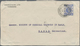 Hongkong: 1921, KGV 10 C. Tied "HONG KONG SHEUNG WAN 19 AP 24" To Front Cover To Board Of Chemical I - Sonstige & Ohne Zuordnung