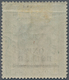 Hongkong - Stempelmarken: 1897, QV Revenue Stamp Wmk. Crown CC $2 Olive Green Surcharged $1, With Bo - Stempelmarke Als Postmarke Verwendet