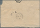 Hongkong - Treaty Ports: FOOCHOW: 1865, 2 C. Light Brown Wmk. Crown CC Tied "B62" To Wrapper To Bomb - Other & Unclassified