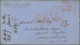 Hongkong - Treaty Ports: 1864, Red Oval "Forwarded By/H. FOGG & Co./SHANGHAI" W. Faint "SHANGHA(I) F - Other & Unclassified