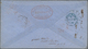Hongkong - Treaty Ports: 1864, Red Oval "Forwarded By/H. FOGG & Co./SHANGHAI" W. Faint "SHANGHA(I) F - Other & Unclassified