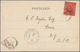 Hongkong - Besonderheiten: 1904, "CUSTOMS KOWLOON NO 15 1904" On Card W. KEVII 4 C. Lilac On Red Can - Other & Unclassified