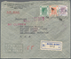 Delcampe - Hongkong - Besonderheiten: 1938/40, Registered Air Mail Clipper Covers (6) From American Express Co. - Sonstige & Ohne Zuordnung