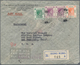 Delcampe - Hongkong - Besonderheiten: 1938/40, Registered Air Mail Clipper Covers (6) From American Express Co. - Other & Unclassified