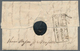 Indien - Vorphilatelie: 1818, Large Part Of Lettersheet From London To Calcutta, Bearing Crowned "IN - ...-1852 Prephilately