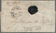 Indien - Vorphilatelie: 1827: "BENARES/POST PAID/ /18 " Double-ring Datestamp (Giles 3) On Back Of E - ...-1852 Prephilately