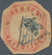 Indien: 1854-55 Litho 4a. Pale Blue & Pale Red, 4th Printing, Sheet Pos. 5, Watermark Reversed, Vari - 1852 Sind Province