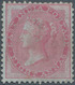 Indien: 1855 QV 8a. Carmine On Blue Glazed Paper, Unused Without Gum, Small Thin At Top And A Lttle - 1852 Sind Province