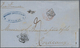 Indien: 1864 Entire Letter From Bombay To Bordeaux With Two Different GB-France Exchange Handstamps, - 1852 Provinz Von Sind