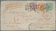 Indien: 1867 Cover From Jorehaut To Holywell, North Wales, England By Travelling P.O. And Via Bombay - 1852 Sind Province