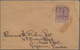 Delcampe - Indien: 1911/1947: Three Covers And A Wrapper Bearing SPECIAL CANCELLATIONS, With Two Different Date - 1852 Sind Province