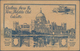 Indien: 1929 (4 Nov): Two Singles Of Air 4a. Olive-green Used FIRST DAY (4. Nov. 1929) On Postal Sta - 1852 Sind Province