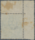 Indien - Dienstmarken: 1866 Official 4a. Green, Small "Service." Overprint, Top Left Corner Stamp Wi - Dienstmarken