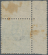 Indien - Dienstmarken: 1866 Official 4a. Green, Small "Service." Overprint, Top Left Corner Stamp Wi - Official Stamps