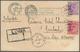 Indien - Used Abroad - Iran: PERSIA - LINGA 1906 Registered Picture Post Card (Camel) Addressed To B - Other & Unclassified