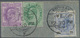 Indien - Besonderheiten: 1906 (3.2.), India KEVII ½a. Green And 2a. Violet Together With Austria 25h - Other & Unclassified