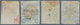 Iran: 1868, Lions First Issue Bagheri Complete Mint Set Of Four Stamps, Minor Faults And Thins, A Sc - Iran