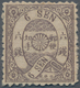 Japan: 1874, 6 Sen Violet Brown, Native Wove Paper, Syll. 1, Unused Mounted Mint, A Choice Copy (Mic - Other & Unclassified