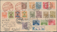 Japan: 1926/35, 1/2 S.-1 Y. Complete P.o. Counter Set Of 17 Inc. Landscape 2s/10s, Fuji New Plate 8s - Other & Unclassified
