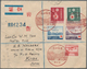 Japan: 1935, Red Cross Conference Set And Air Mail 9 1/2 S. Tied Landscape Postmark "Tokyo Central 1 - Other & Unclassified