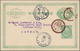 Japan: 1935, Red Cross Conference Set And Air Mail 9 1/2 S. Tied Landscape Postmark "Tokyo Central 1 - Other & Unclassified