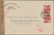 Japan: 1938, 1st Showa 10 S. Pair Tied "Nagoya-Higashi 15.8.22" (Aug. 22, 1940) To Censored Cover To - Other & Unclassified