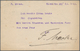 Japanische Post In China: 1915, Card 1 1/2 S. Blue Canc. "TIENTSIN2 10.12.18 I.J.P.A." To Japan, POW - 1943-45 Shanghai & Nanjing