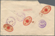Japanische Post In Korea: 1910/19, Seoul Branches, Three Covers To Foreign: Registered At 20 S. Rate - Military Service Stamps