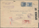 Japanische Post In Korea: 1910/19, Seoul Branches, Three Covers To Foreign: Registered At 20 S. Rate - Military Service Stamps