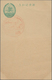 Japanische Post In Korea: 1935, New Year Commemorative Handstamp Cancel "Yongsan 10.1.1" Showing Cra - Militärpostmarken
