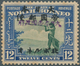 Japanische Besetzung  WK II - Nord-Borneo / North Borneo: 1944, Three Line Machine Ovpt.: On 12 C. W - Nordborneo (...-1963)