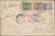 Japan - Ganzsachen: 1919, Uprated Postal Stationery Card 1½ Sen Gray Violet Via Nagasaki And Siberia - Postcards