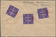 Lagerpost Tsingtau: Marugame, 1915, Registered Insured (V-mail) Cover Endorsed "value Two Hundred Ye - China (offices)