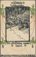 Lagerpost Tsingtau: Tokushima, 1916, Camp Printers Stationery Ppc "X-mas Greetings 1916 - Traces In - China (offices)