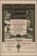 Lagerpost Tsingtau: Kurume, 1918, 3rd Exhibition Of Arts&crafts, Multi-colour Diploma (215x355 Mm) I - China (offices)