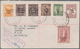 Japan - Besonderheiten: 1947, "B.C.O.F. JAPAN" Set 1/2d-5 Sh. Tied "AUST. ARMY P.O. 215. 18 OC 47" T - Other & Unclassified