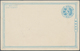 Korea: 1901, Stationery: Card 1 Ch. Light Blue, Revised Inscription (9 Characters) Unused Mint Resp. - Korea (...-1945)