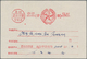 Korea-Nord: 1952 (ca.), Preprinted Field Post Card, Clean Used, Scarce. - Korea (Nord-)