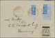 Macau: 1902/10, Bisects: 6 A./200 R. Bluish On Blue (2 Inc. Corner Margin Copy) And 1 A. On Due Stam - Sonstige & Ohne Zuordnung