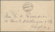 Macau: 1911, Provisional Issue 2 A. On Reverse Of Cover W. On Front "MACAU 29 AGO 11" To Hong Kong W - Other & Unclassified