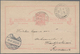 Macau - Ganzsachen: 1901, Card 20 R. Canc. "MACAU 22 NOV 01" Via "VICTORIA HONG KONG 23 NOV 01" To G - Postal Stationery