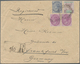Malaiische Staaten - Straits Settlements: 1901 Registered Cover From Singapore To Frankfurt/Main, Ge - Straits Settlements