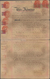 Malaiische Staaten - Straits Settlements: 1918/1934 Four Documents Bearing High Frankings And Used I - Straits Settlements