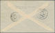 Malaiische Staaten - Straits Settlements: 1926 Early Singapore-Port Swettenham Airmail Cover Franked - Straits Settlements