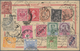 Malaiische Staaten - Johor: 1899/1900 "ROUND THE WORLD": German Württemberg Postal Stationery Card 1 - Johore