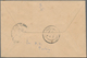 Malaiische Staaten - Perlis: 1919 Cover From Perlis To Penang Franked By Straits KGV. 1c. And 4c. In - Perlis