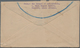 Malaiische Staaten - Selangor: 1941 "NO SERVICE": Two WWII. Covers Sent From England And Scotland To - Selangor